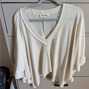 Women’s cream blouse